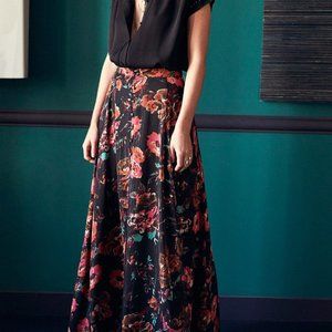 Johanne maxi floral skirt